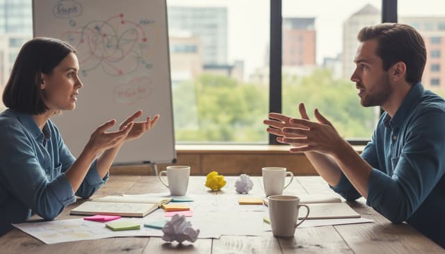 Jak rozwijać nowe pomysły przez rozmowę: praktyczny przewodnik