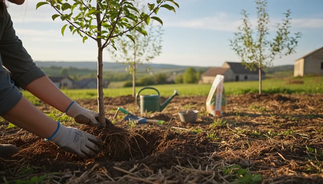 Jak sadzić drzewa owocowe: praktyczny przewodnik dla ogrodników