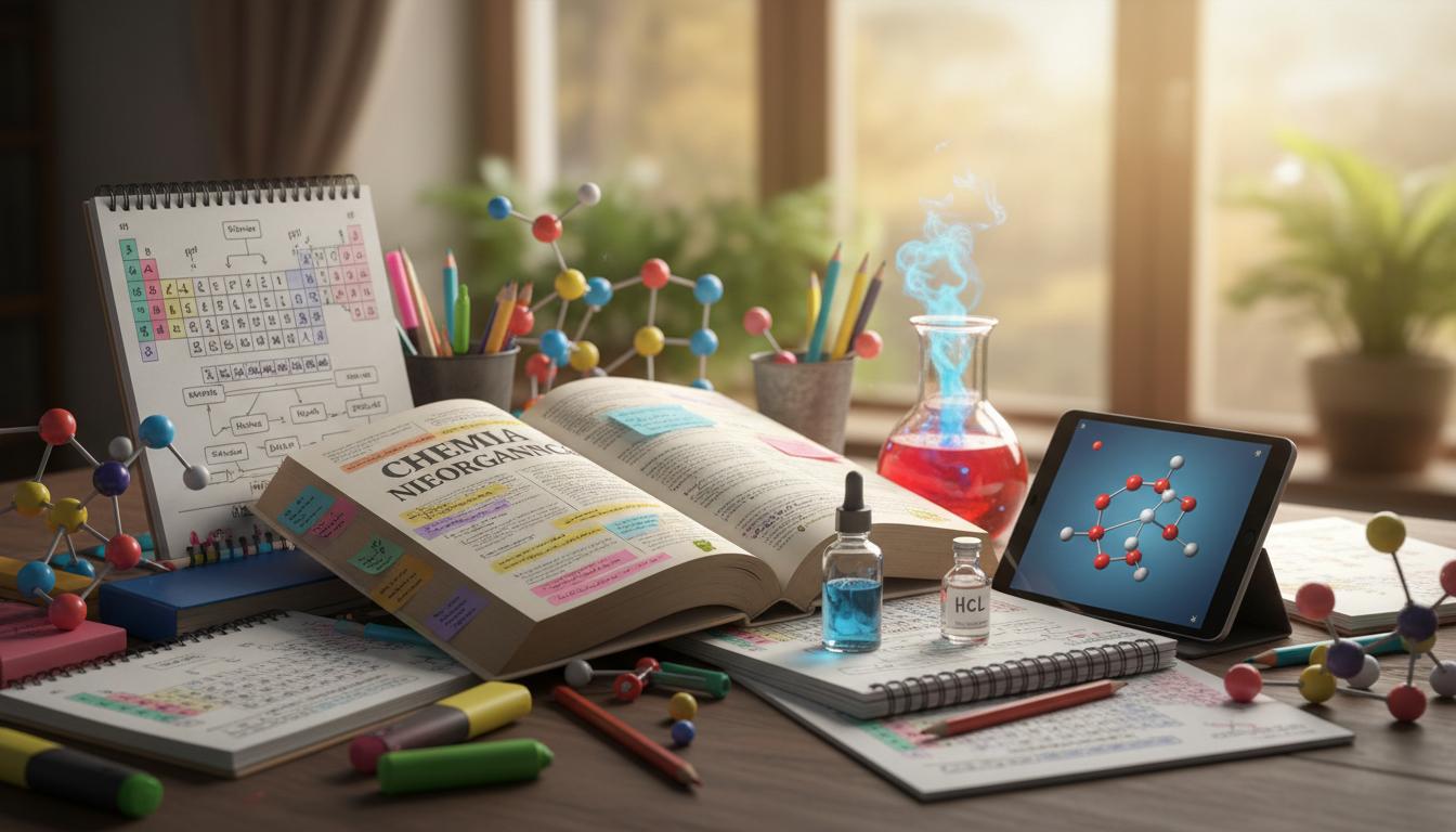 Jak się nauczyć chemii nieorganicznej: praktyczny przewodnik