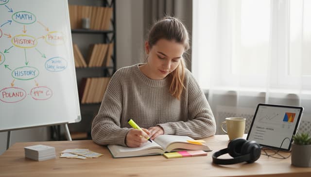 Jak skutecznie powtarzać materiał przed maturą: praktyczny przewodnik