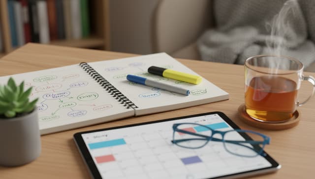 Jak skutecznie zaplanować naukę: praktyczny przewodnik dla uczniów