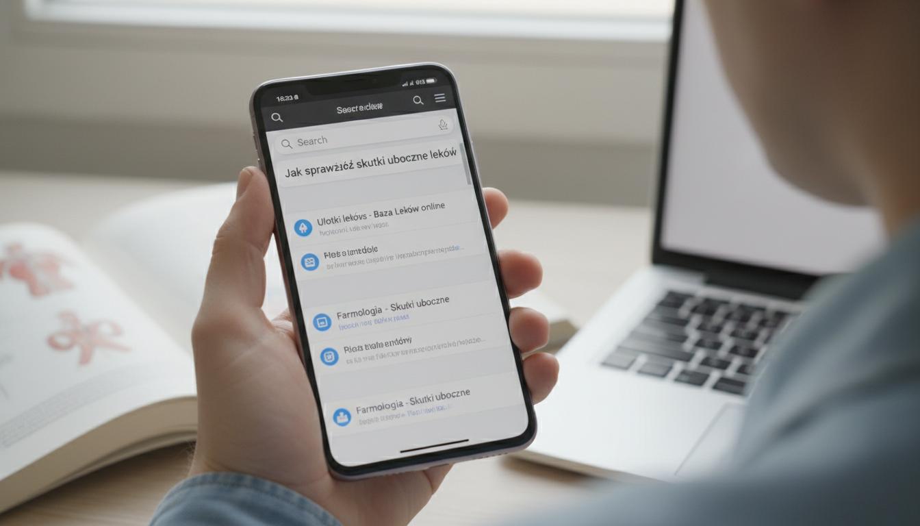 Jak sprawdzić skutki uboczne leków: praktyczny przewodnik dla pacjentów