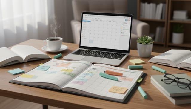 Jak stworzyć harmonogram nauki: praktyczny przewodnik dla uczniów