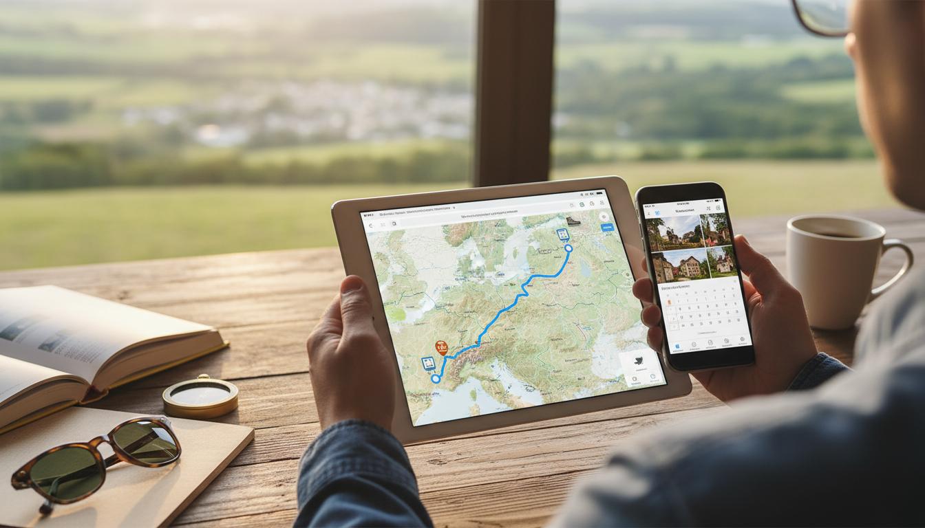 Jak stworzyć idealną trasę wakacyjną online: praktyczny przewodnik