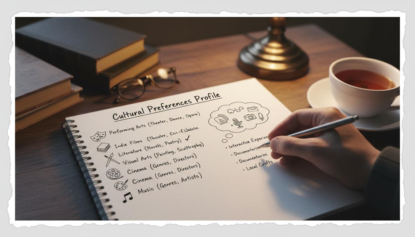 Jak stworzyć profil preferencji kulturalnych: praktyczny przewodnik