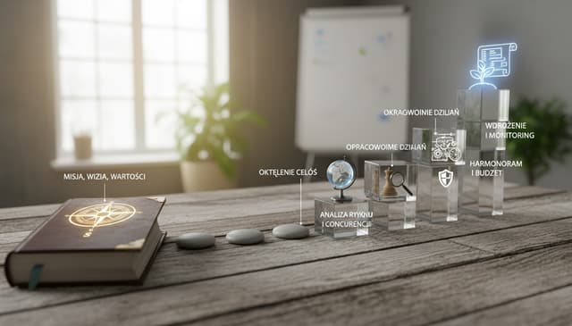 Jak stworzyć strategię biznesową krok po kroku: praktyczny przewodnik