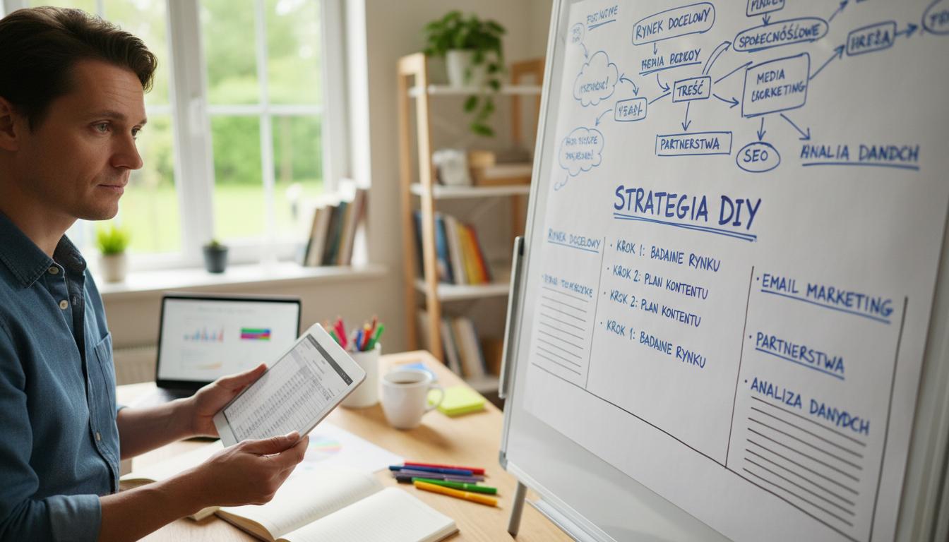Jak stworzyć strategię marketingową bez agencji: praktyczny przewodnik
