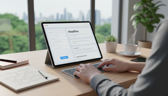 Jak stworzyć teksty na landing page z pomocą AI: praktyczny przewodnik