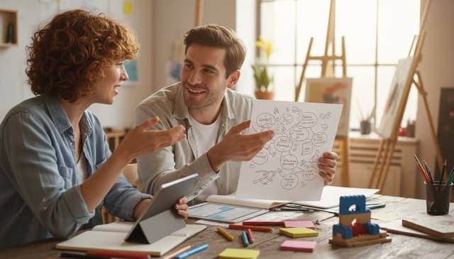 Jak stymulować kreatywność przez dialog: praktyczny przewodnik