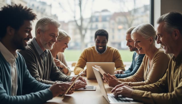 Jak szukać znajomości w starszym wieku online: praktyczny przewodnik
