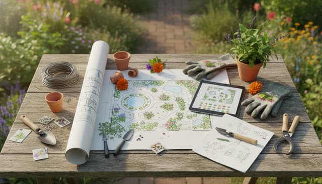 Jak szybko i łatwo zaplanować ogród: praktyczny przewodnik