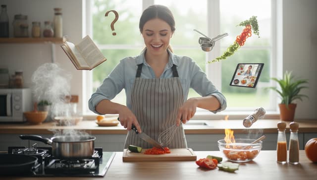Jak szybko nauczyć się podstaw gotowania: praktyczny przewodnik