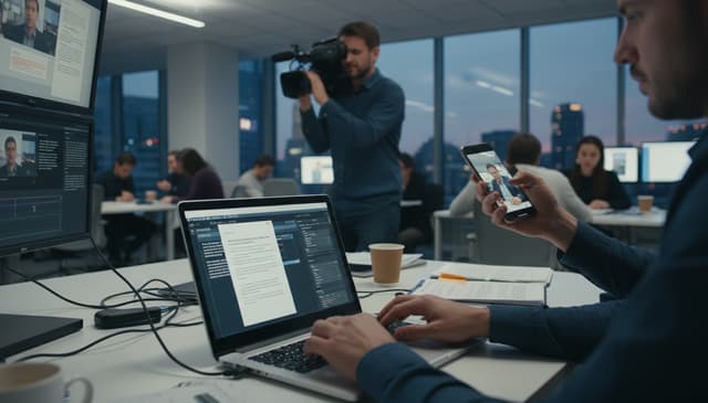 Jak szybko przygotować materiał dziennikarski: praktyczny przewodnik