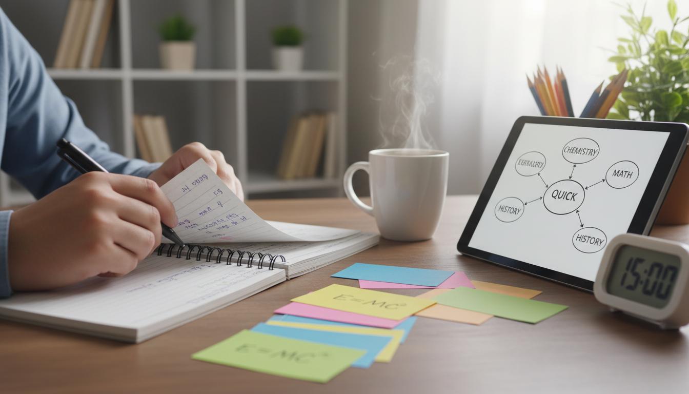 Jak szybko przygotować się do testu: praktyczne wskazówki dla uczniów