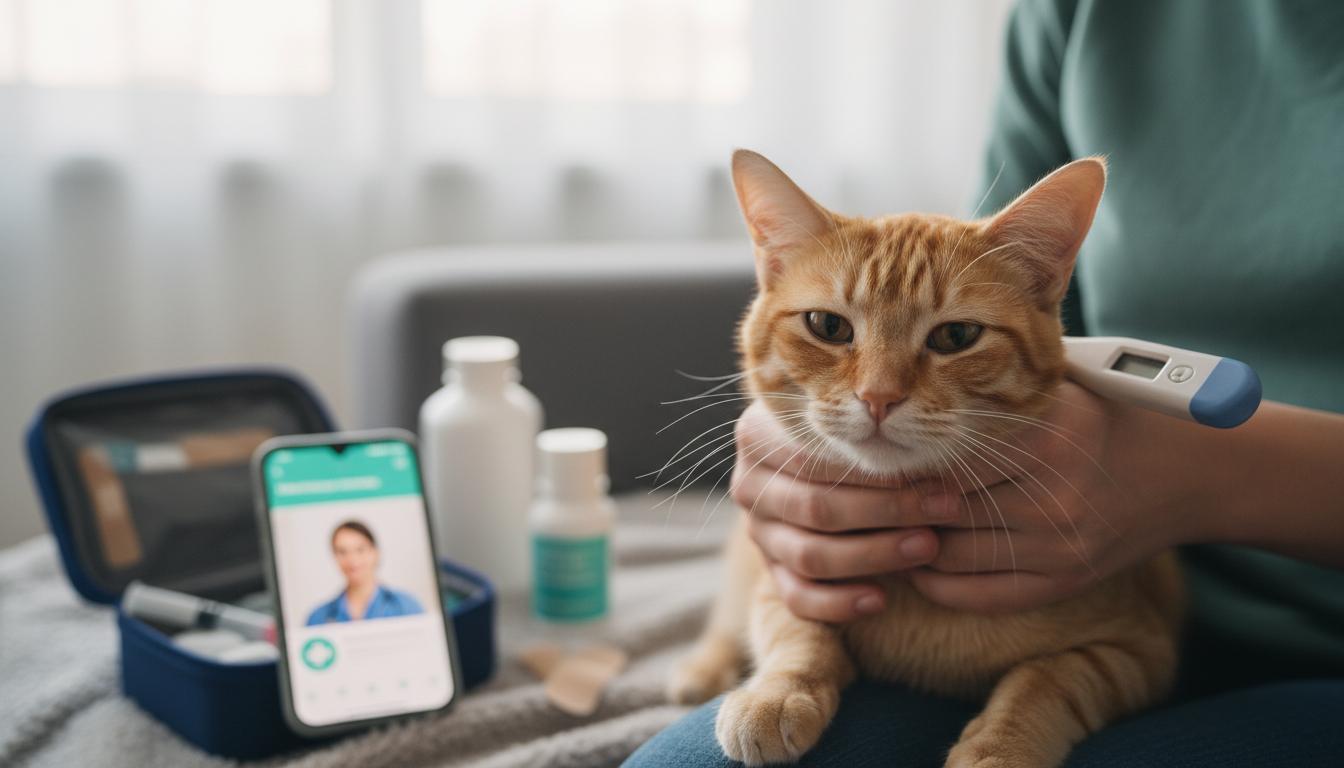 Jak szybko reagować na objawy choroby u kota: praktyczny przewodnik