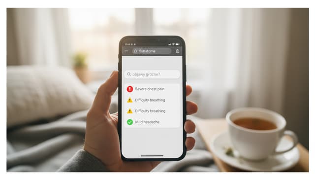Jak szybko sprawdzić, czy objawy są groźne: praktyczny przewodnik