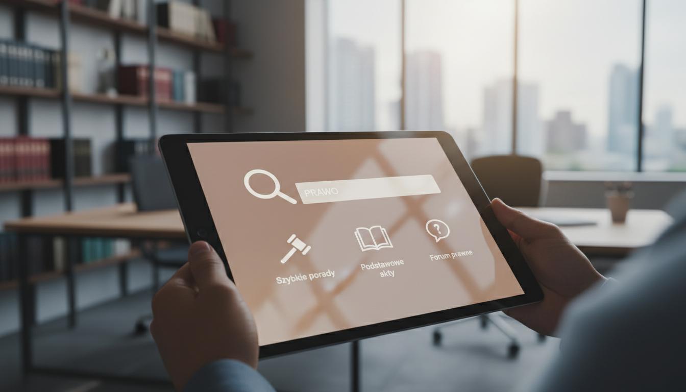 Jak szybko uzyskać podstawowe informacje prawne online: praktyczny przewodnik
