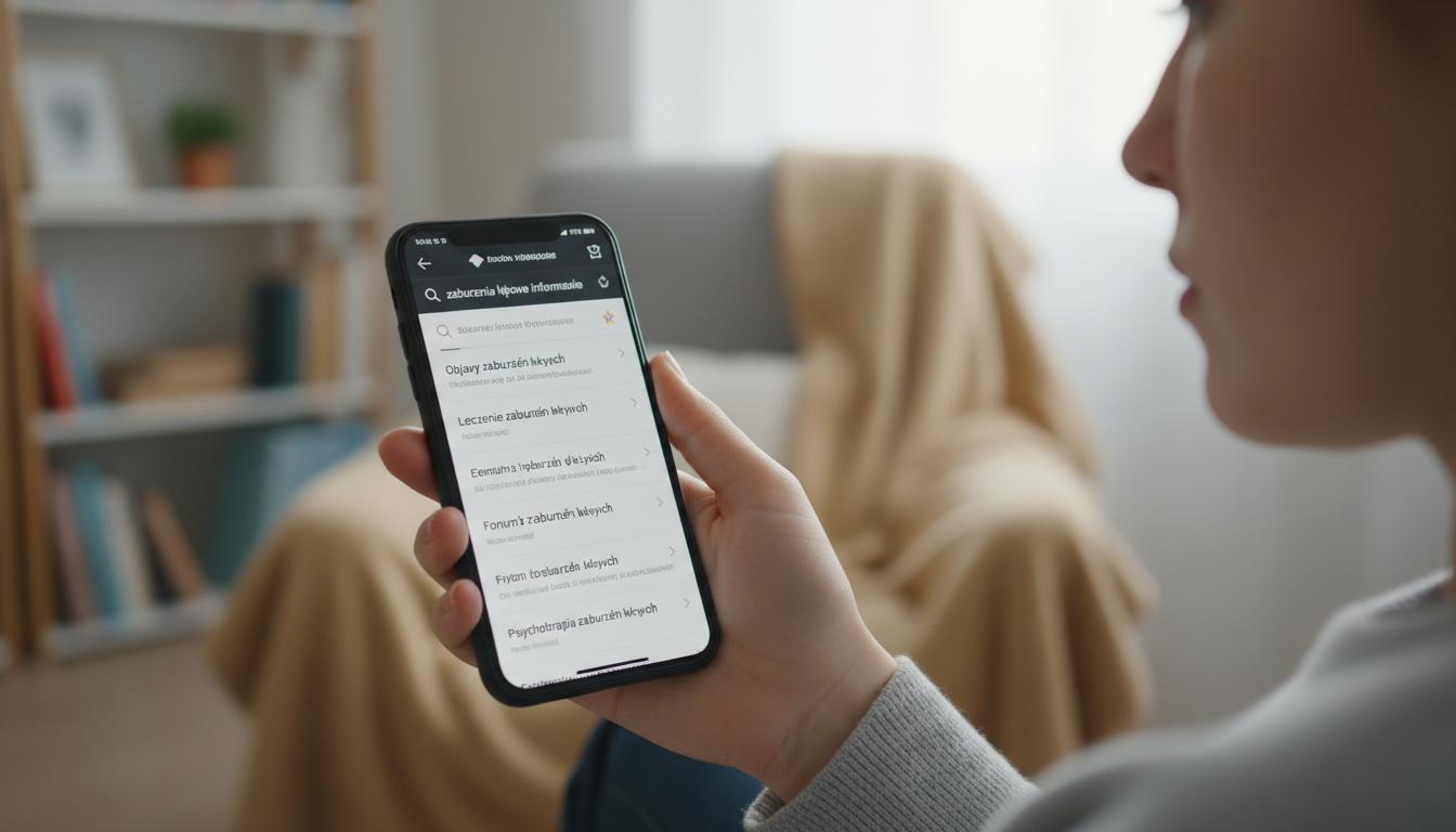 Jak szybko znaleźć informacje o zaburzeniach lękowych: praktyczny przewodnik