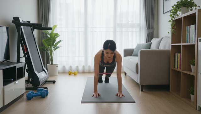 Jak trenować na ograniczonej przestrzeni: praktyczny przewodnik