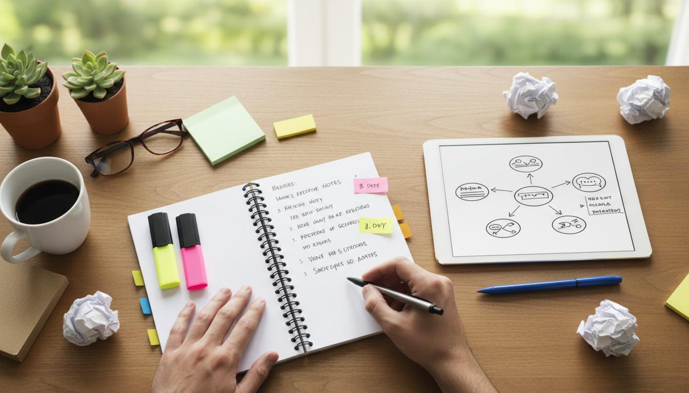 Jak tworzyć efektywne notatki: praktyczny przewodnik dla nauczycieli