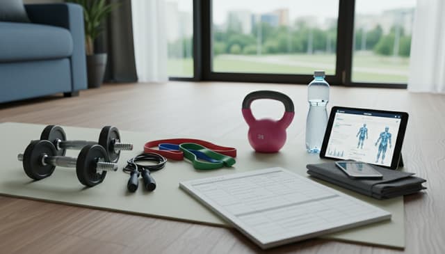 Jak ułożyć plan treningowy w domu: praktyczny przewodnik dla początkujących