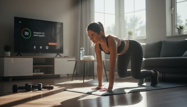 Jak ułożyć trening HIIT w domu: praktyczny przewodnik dla początkujących