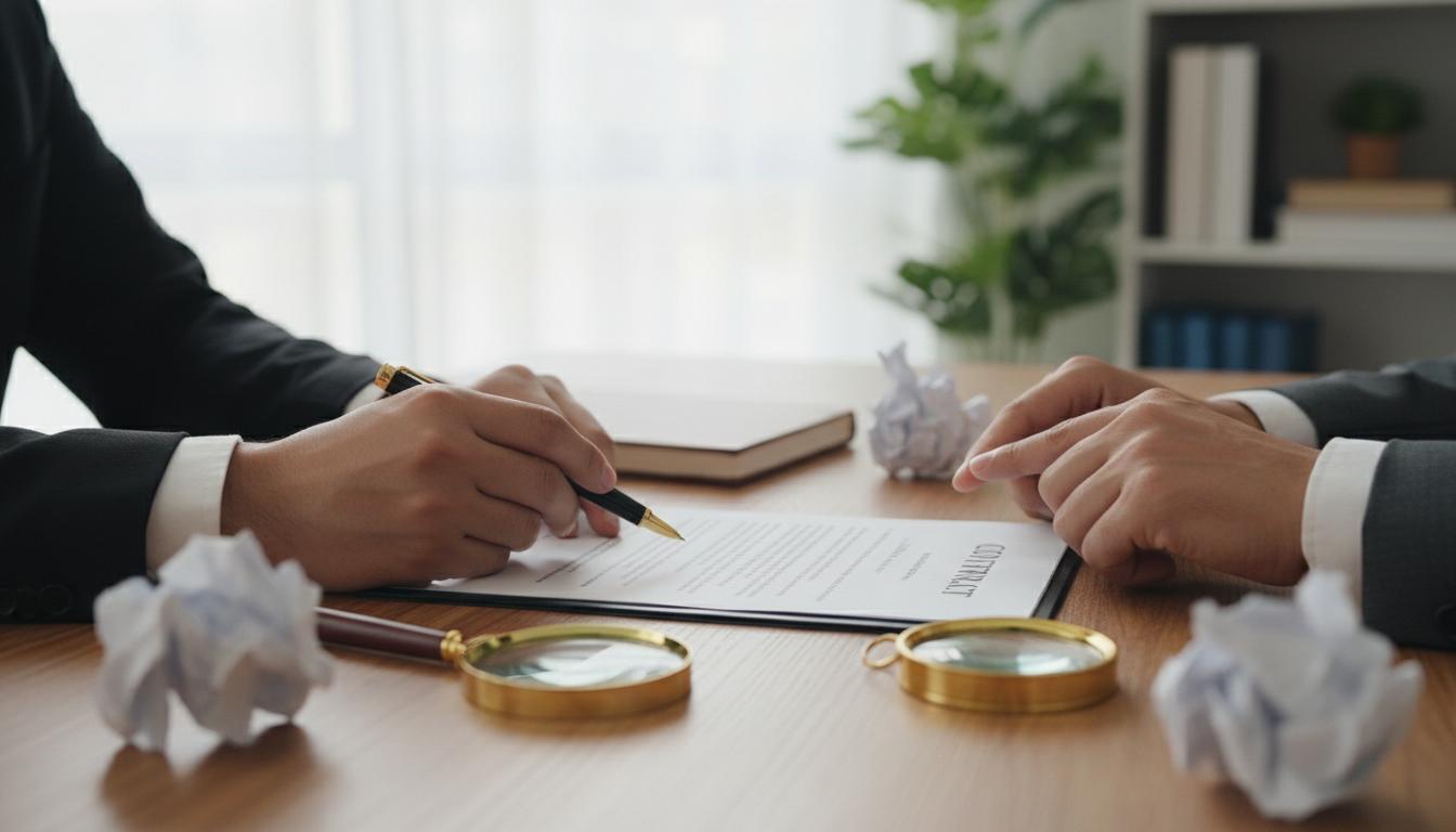 Jak uniknąć błędów przy zawieraniu umowy: praktyczny przewodnik