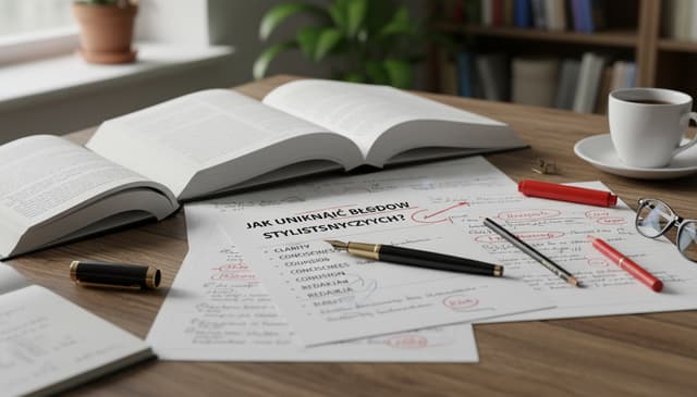 Jak uniknąć błędów stylistycznych w tekstach: praktyczny przewodnik