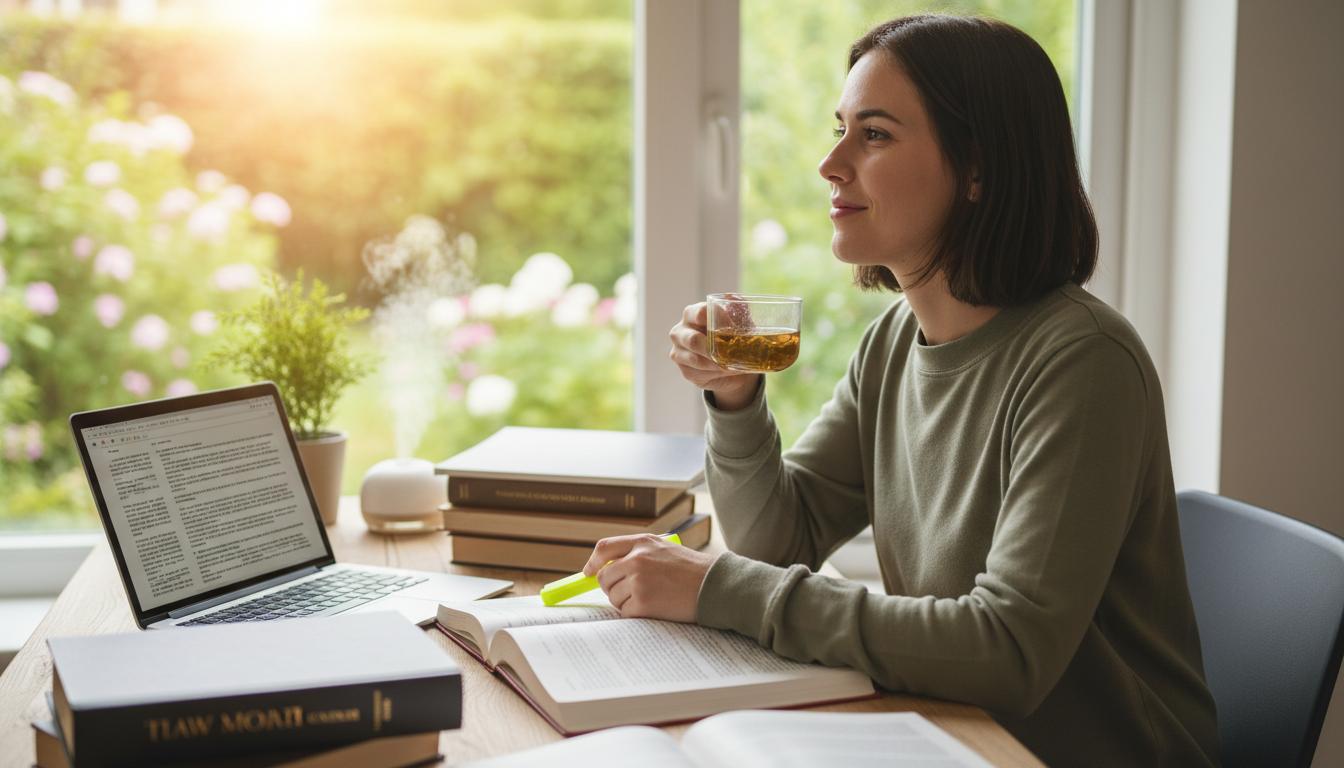 Jak uniknąć stresu podczas nauki prawa: praktyczny przewodnik