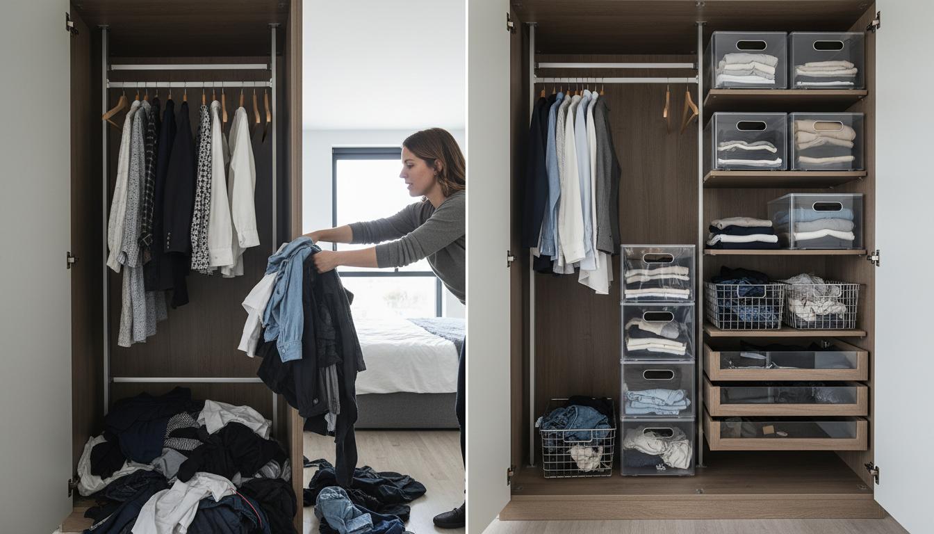 Jak uporządkować ubrania w szafie: praktyczny przewodnik krok po kroku