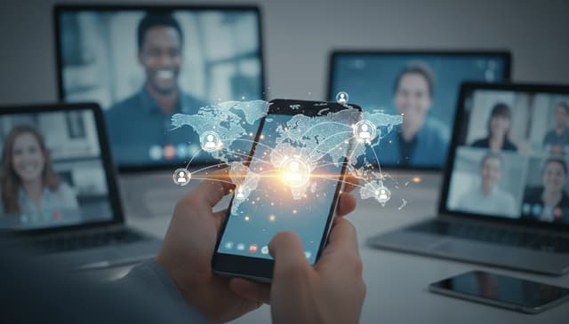 Jak utrzymać regularny kontakt online: praktyczny przewodnik