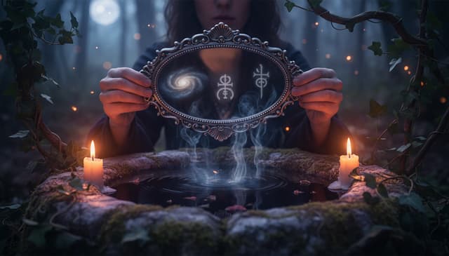 Jak wróżyć z lustra: praktyczny przewodnik po dawnych technikach