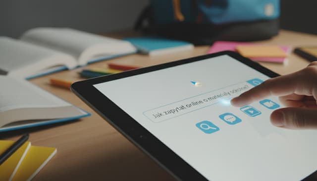 Jak zadać pytanie online o materiał szkolny: praktyczny przewodnik