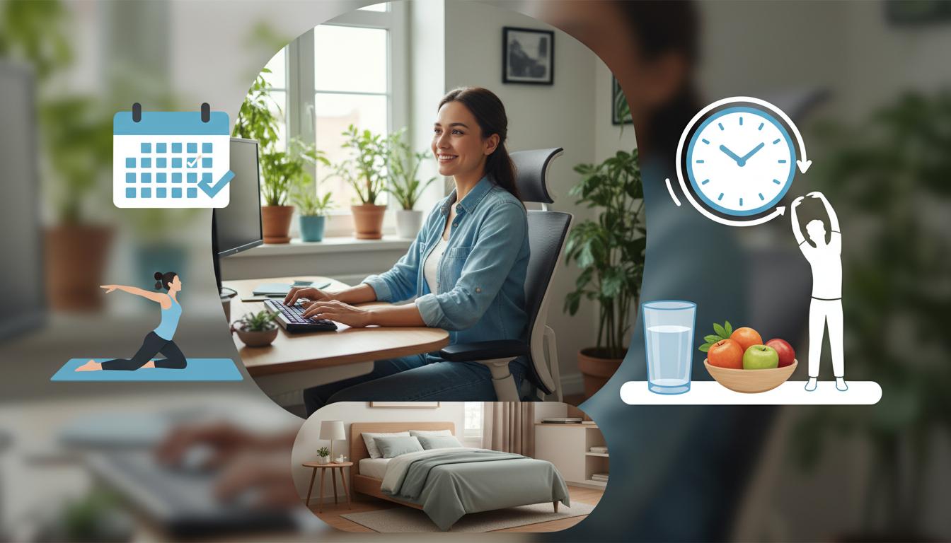 Jak zadbać o zdrowie w pracy online: praktyczny przewodnik