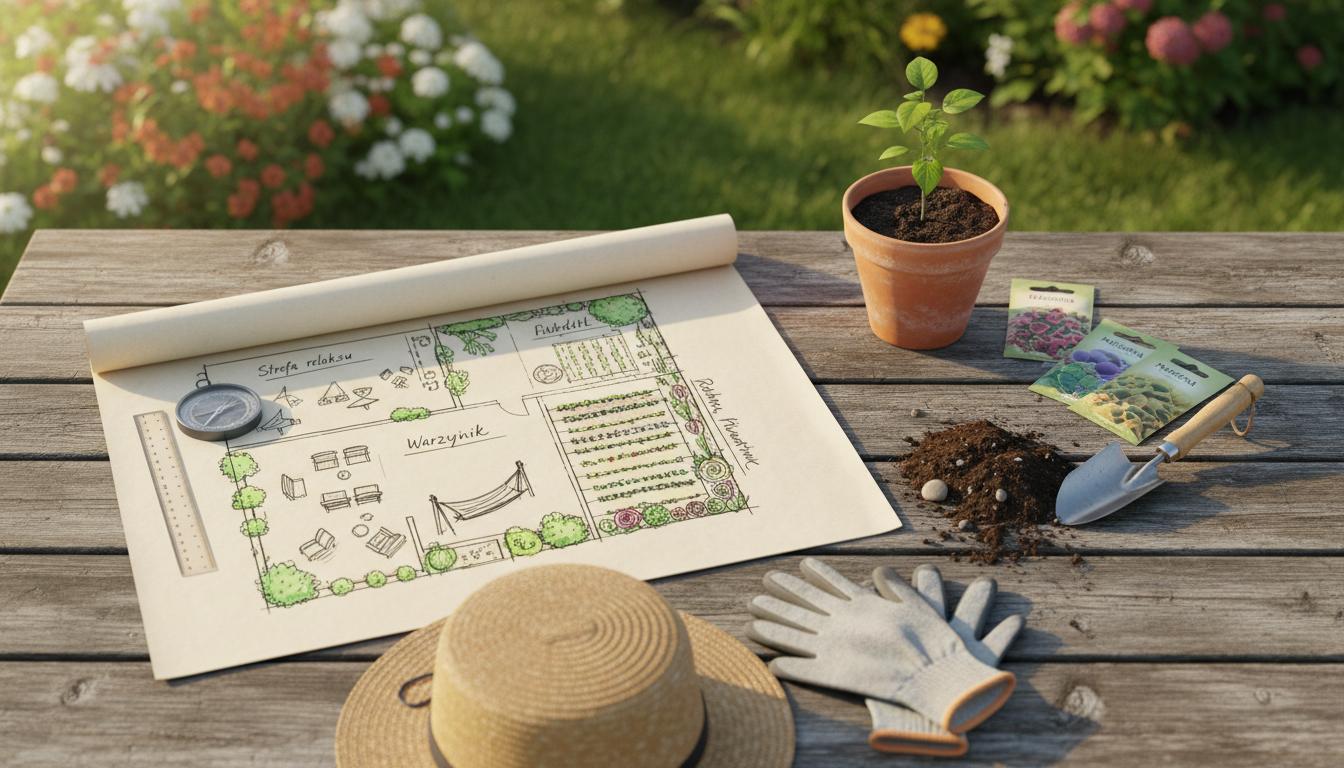 Jak zaplanować ogród krok po kroku: praktyczny przewodnik