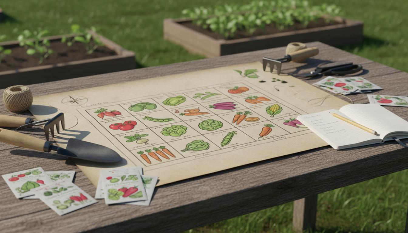 Jak zaplanować ogród warzywny: praktyczny przewodnik dla początkujących