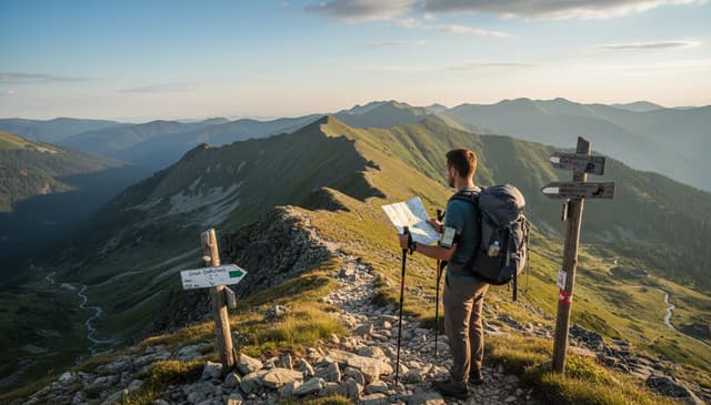 Jak zaplanować trasy piesze w górach: praktyczny przewodnik