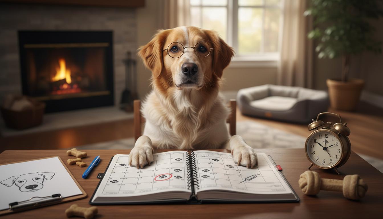 Jak zaplanować wizytę kontrolną psa: praktyczny przewodnik