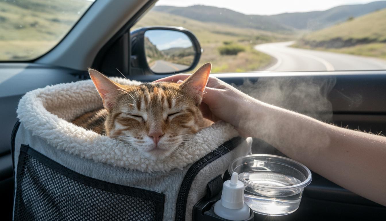 Jak zapobiegać chorobie lokomocyjnej u kota: praktyczny poradnik