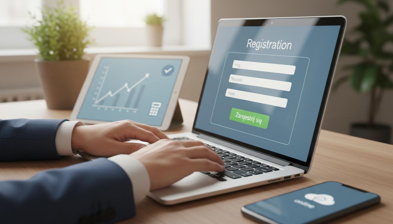 Jak zarejestrować się do księgowości online: praktyczny przewodnik