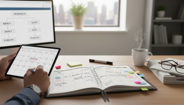 Jak zarządzać harmonogramem artykułów: praktyczny przewodnik