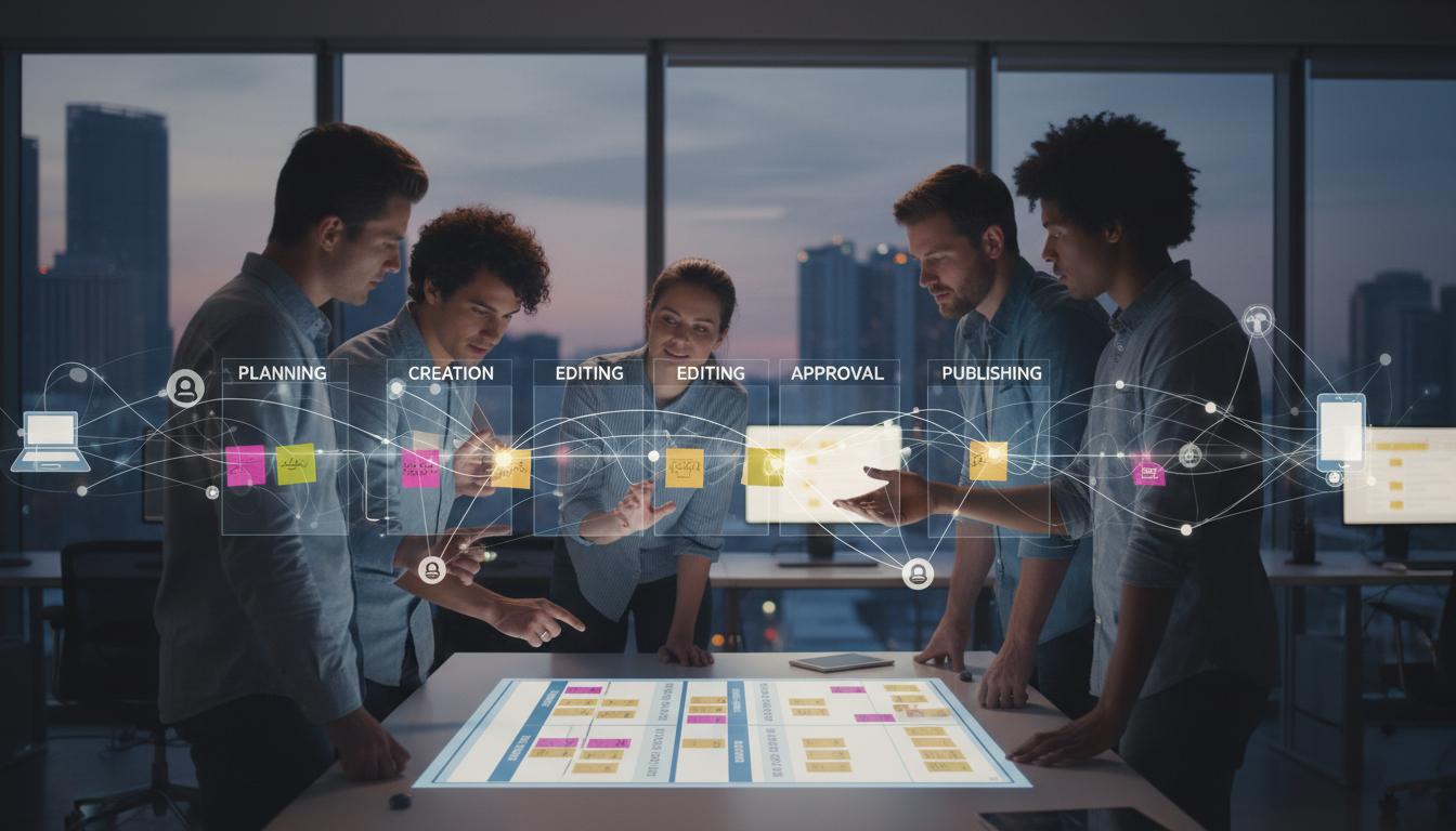 Jak zarządzać procesem publikacji treści: praktyczny przewodnik