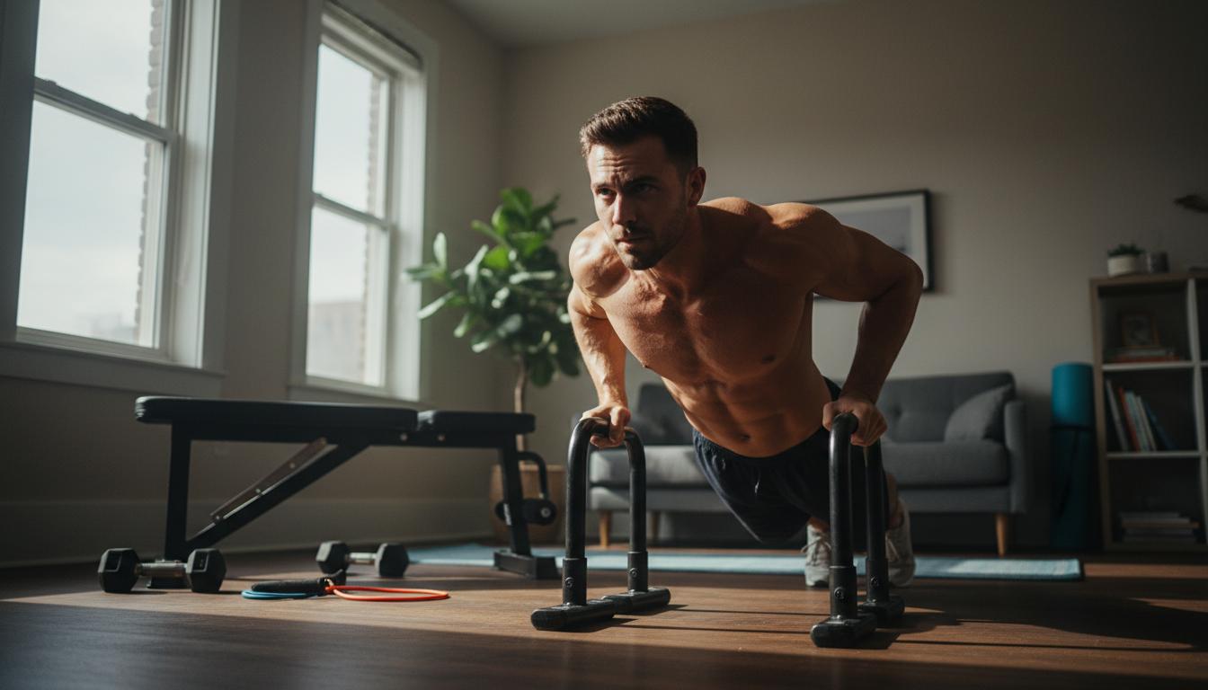 Jak zbudować masę mięśniową w domu: praktyczny przewodnik