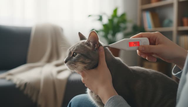 Jak zmierzyć temperaturę kota: praktyczny przewodnik dla właścicieli