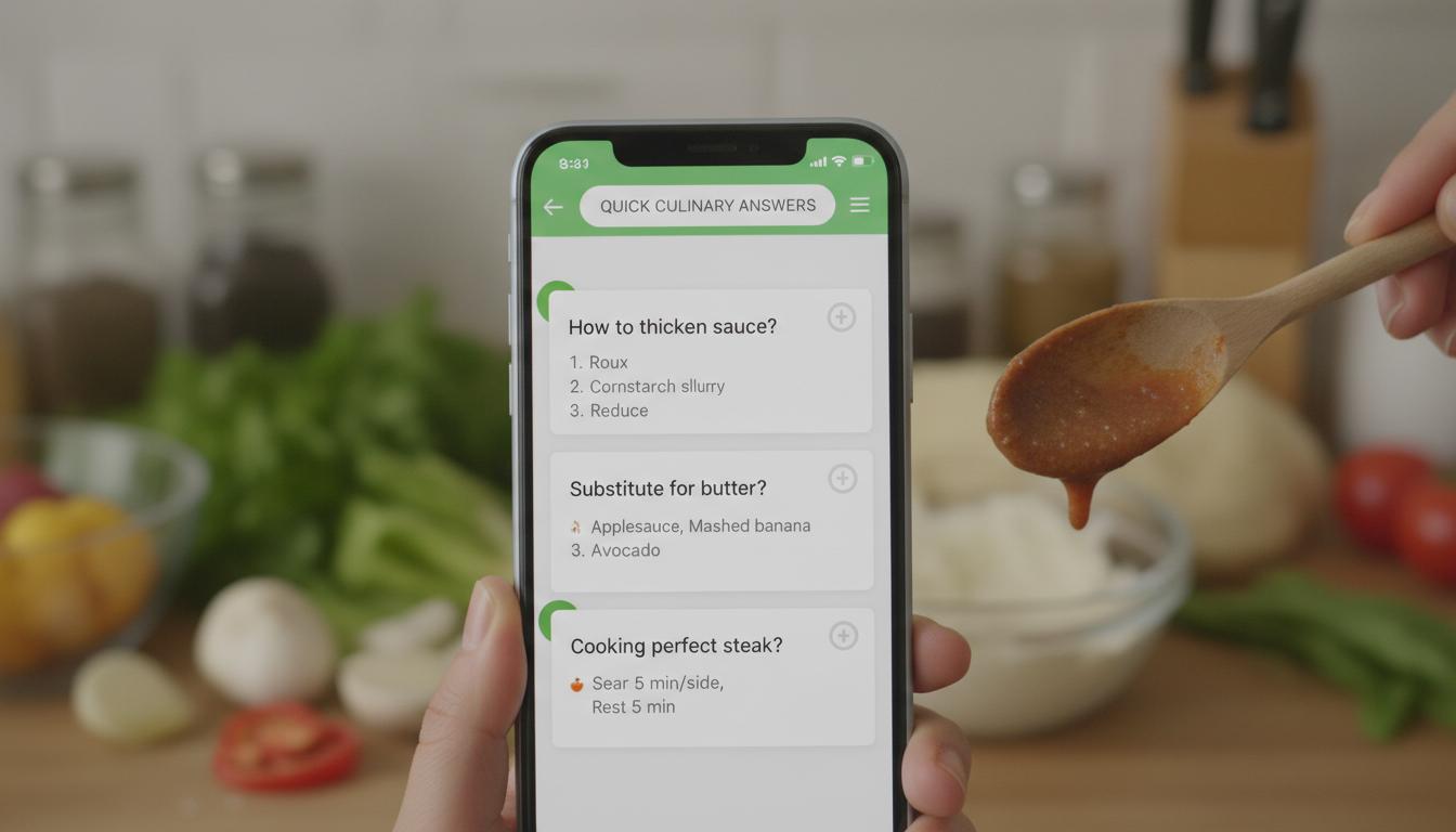 Jak znaleźć szybkie odpowiedzi na pytania kulinarne z kucharz.ai