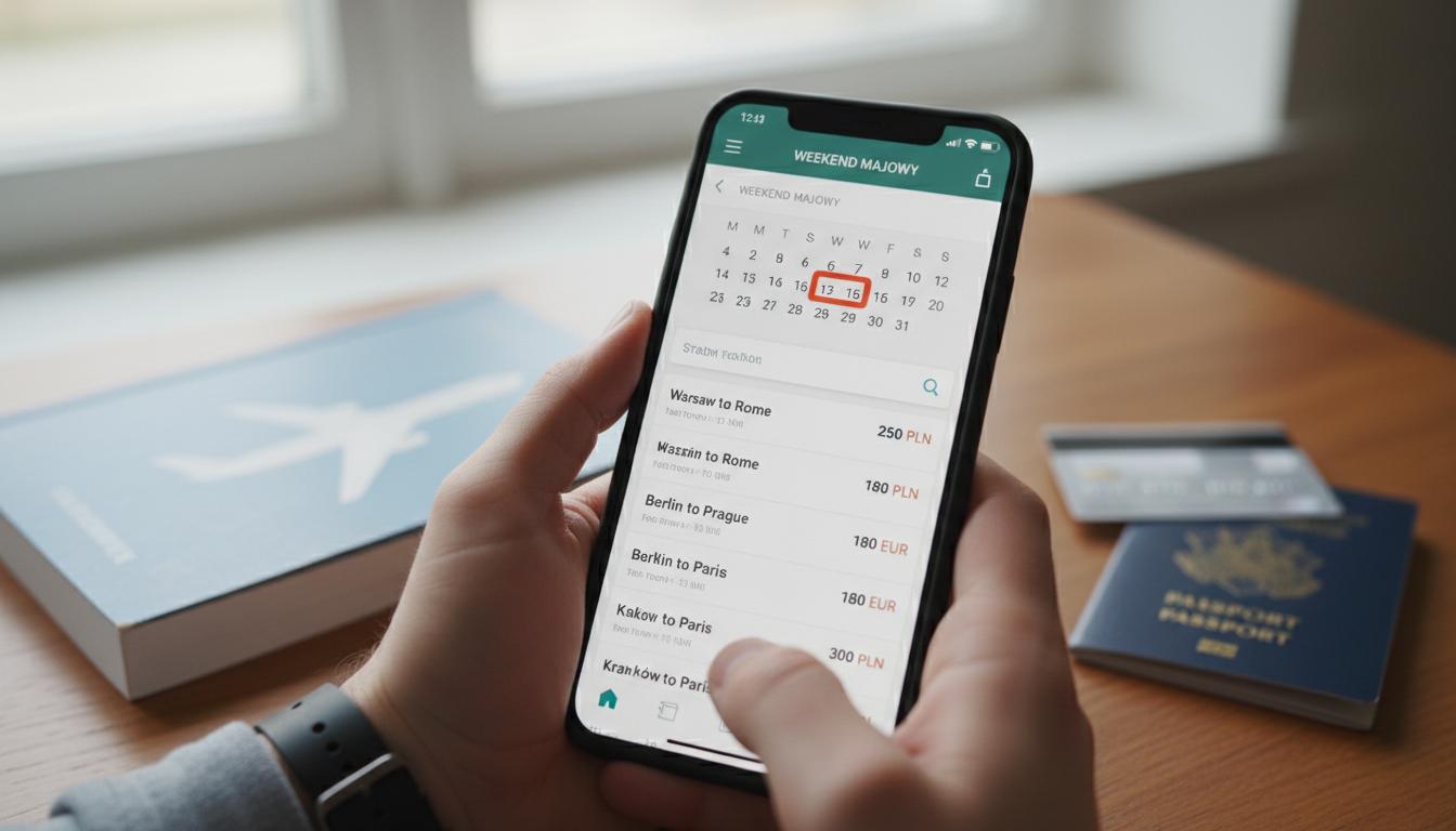 Jak znaleźć tanie bilety lotnicze na weekend majowy: praktyczny przewodnik