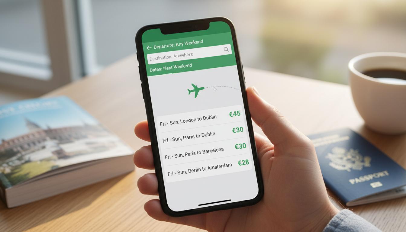 Jak znaleźć tanie loty na weekend: praktyczny przewodnik