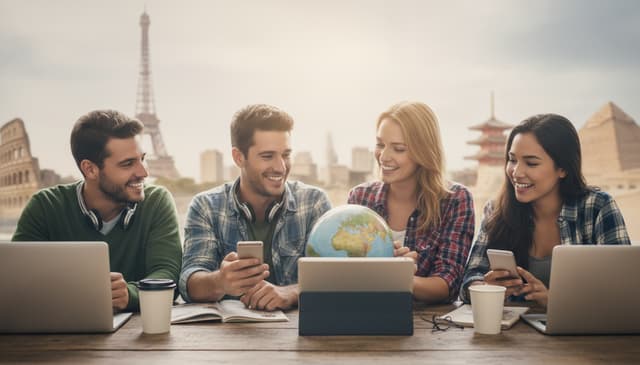 Jak znaleźć znajomych do rozmów o podróżach online: praktyczny przewodnik