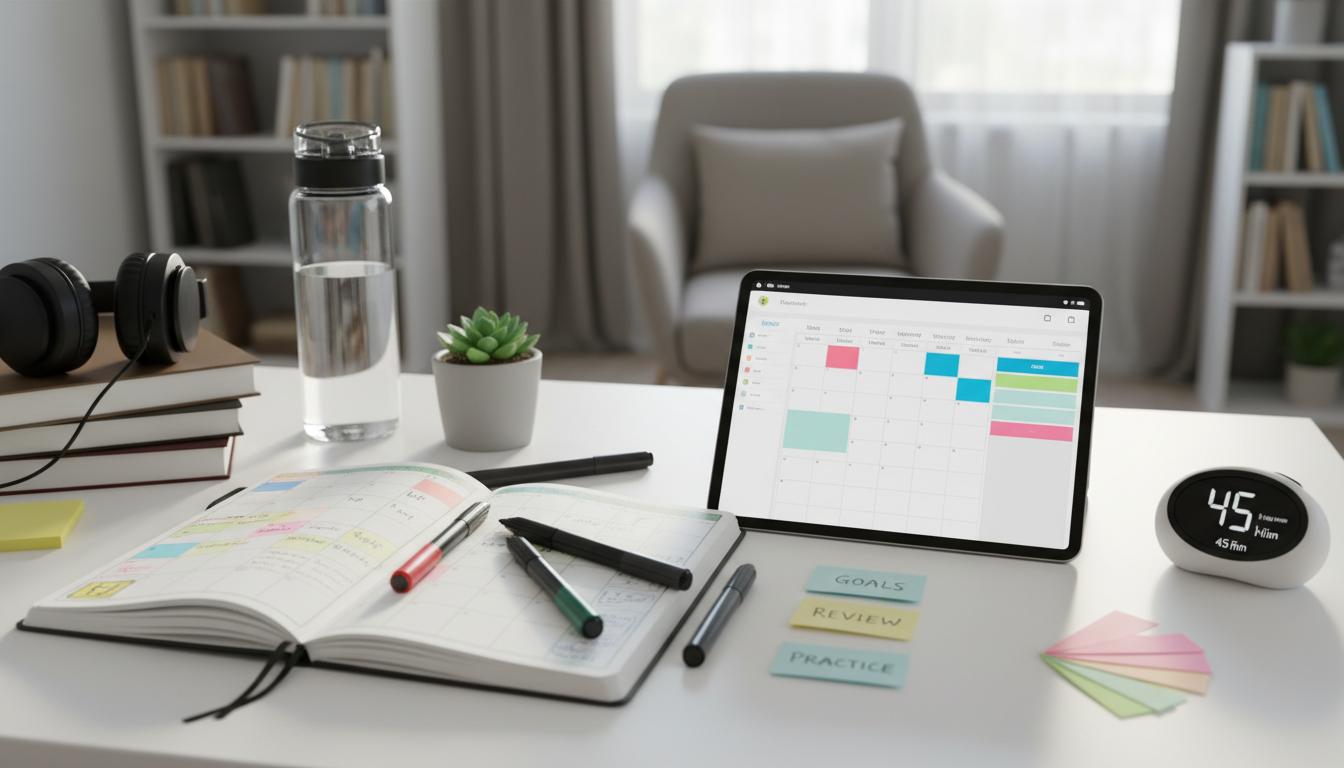 Jak zorganizować własną naukę w 2026, gdy motywacja nie działa