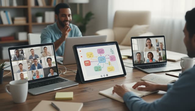 Jak zorganizować zdalną burzę mózgów: praktyczny przewodnik